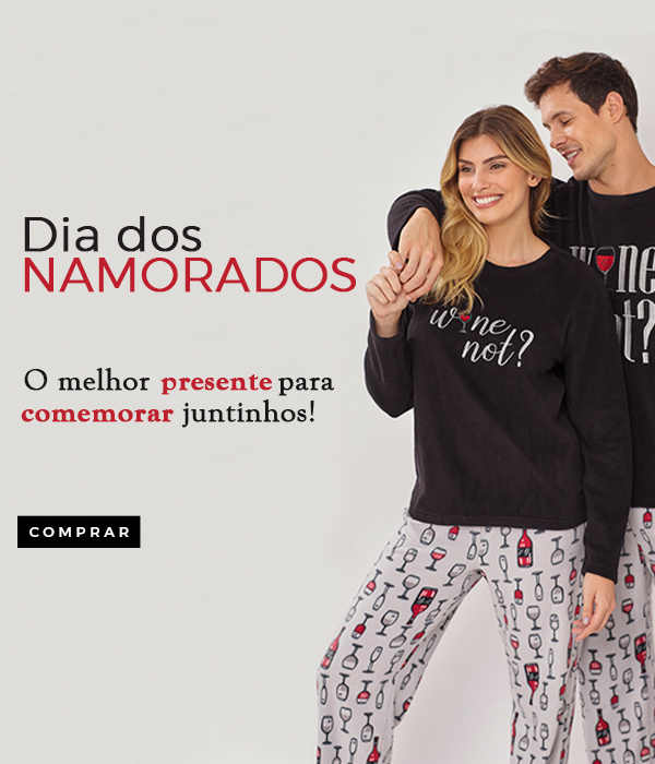 Dia dos Namorados Pijamas Combinadinhos - MOBILE